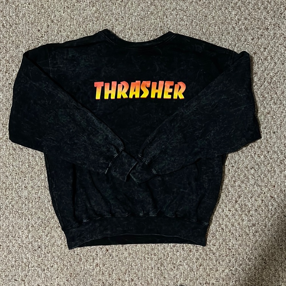Printed-Decal Crewneck